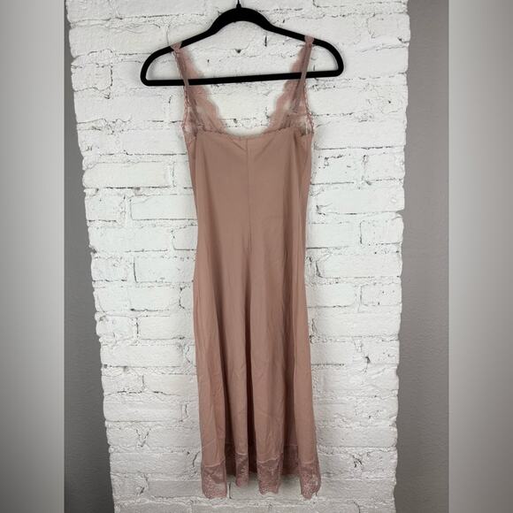 Vintage Formfit Rogers 32 Tall Lace Corset Slip Dress - Picture 4 of 8